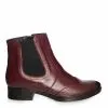 Catinca Shoes GX22 BP botine dama piele bordo perie