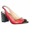 Catinca Shoes E194 RM sandale dama piele rosie