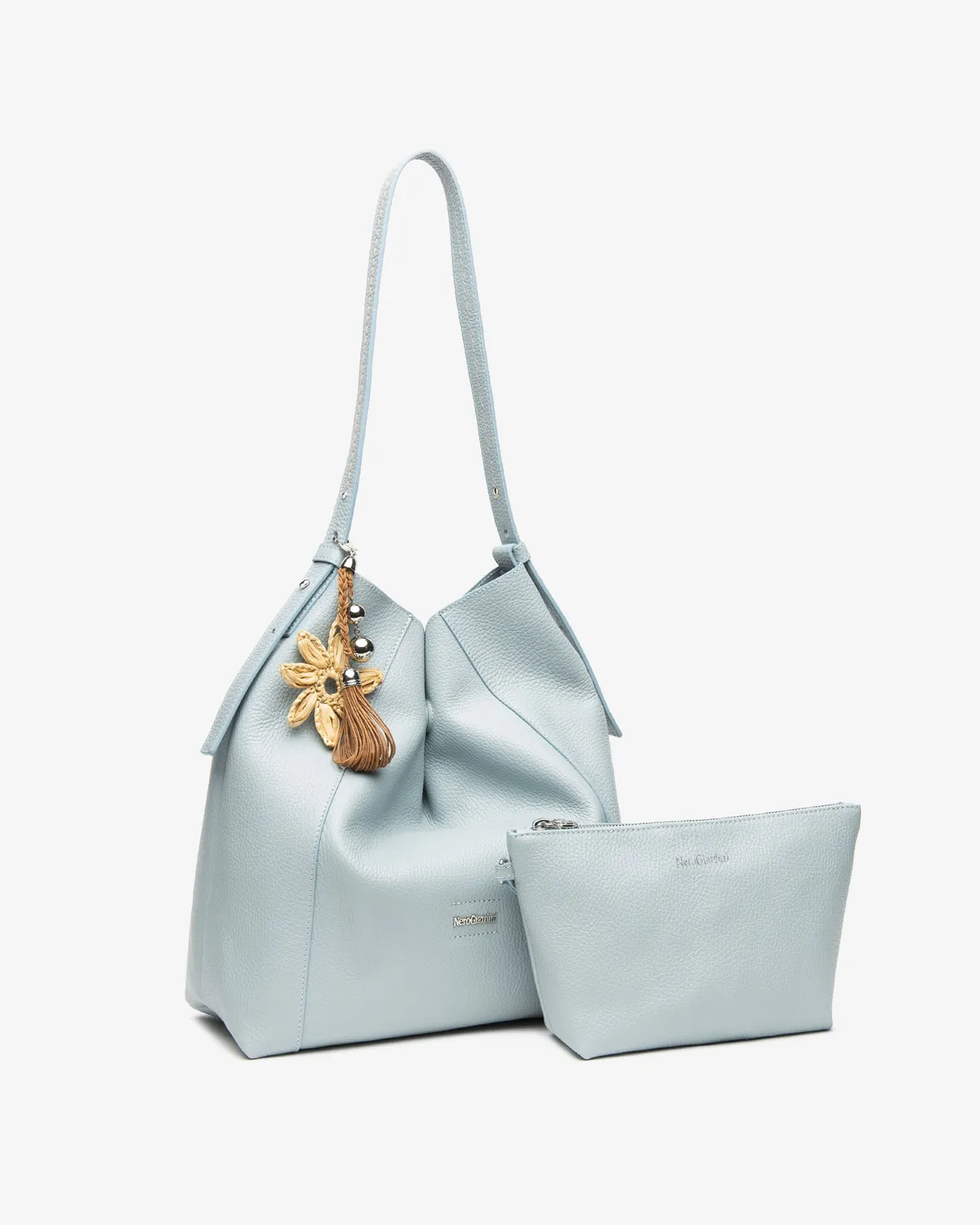 NeroGiardini geanta dama piele tip bucket