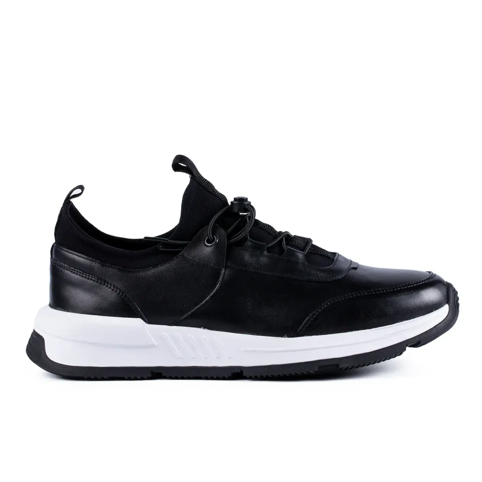 Lucas Shoes Sneaker 520 sneakers negri piele naturală