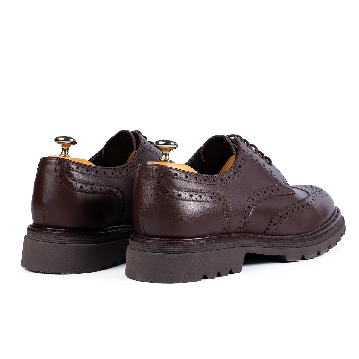 Lucas Shoes 550 pantofi oxford piele maro