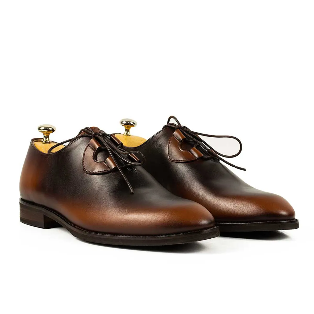 Lucas Shoes Elegant 725 pantofi maro coniac piele