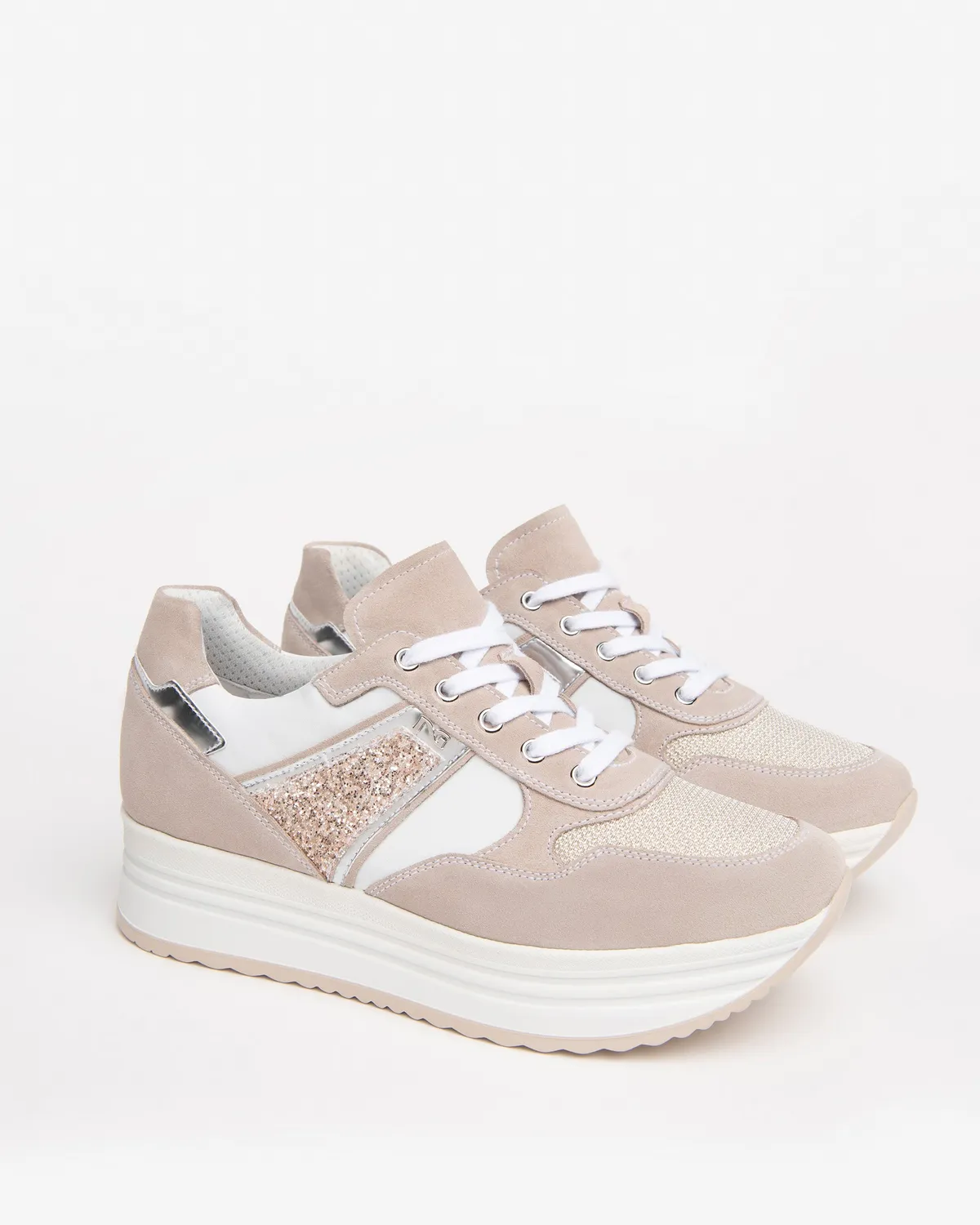 NeroGiardini sneakers dama piele si piele intoarsa