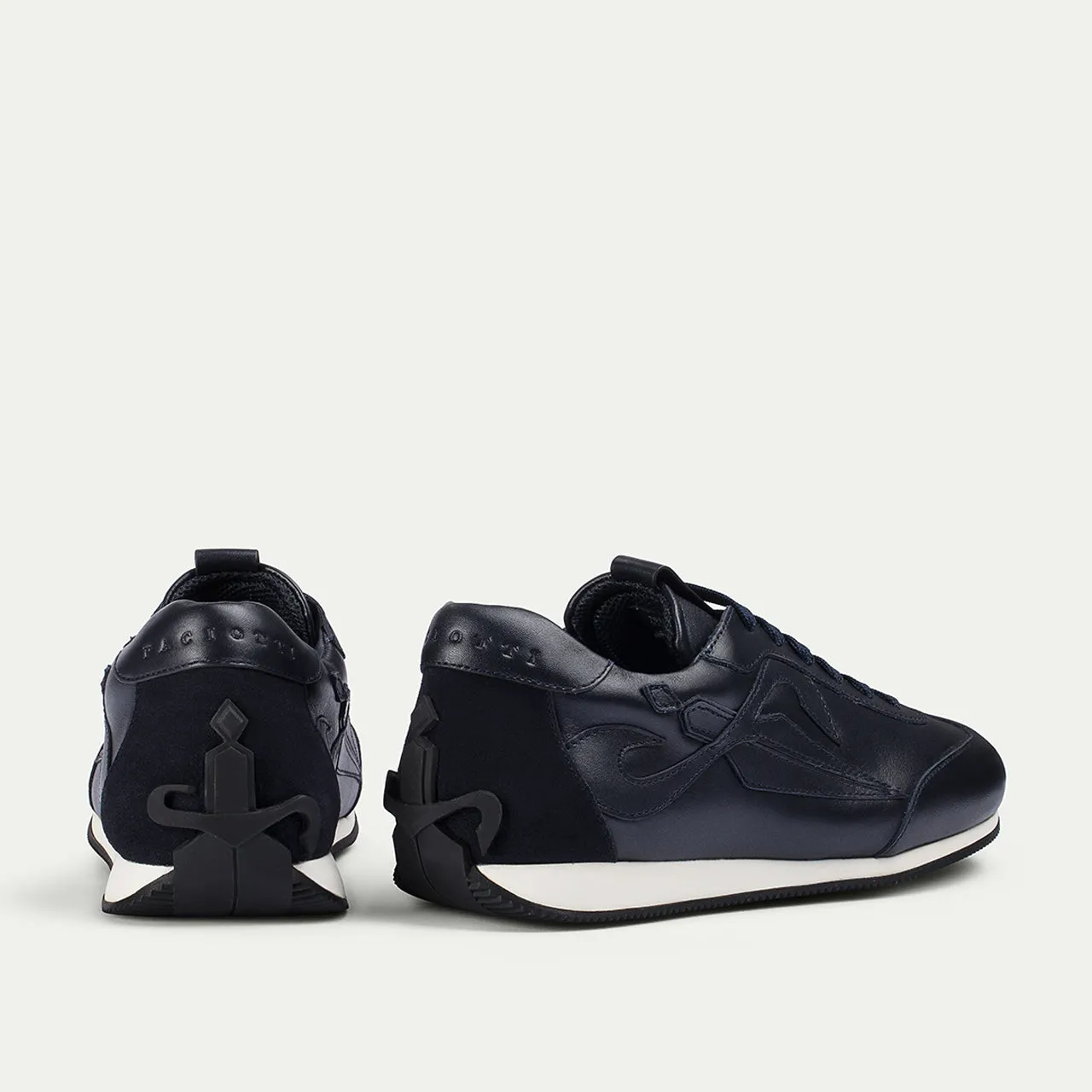 Cesare Paciotti Myron sneakers barbati bleumarin piele