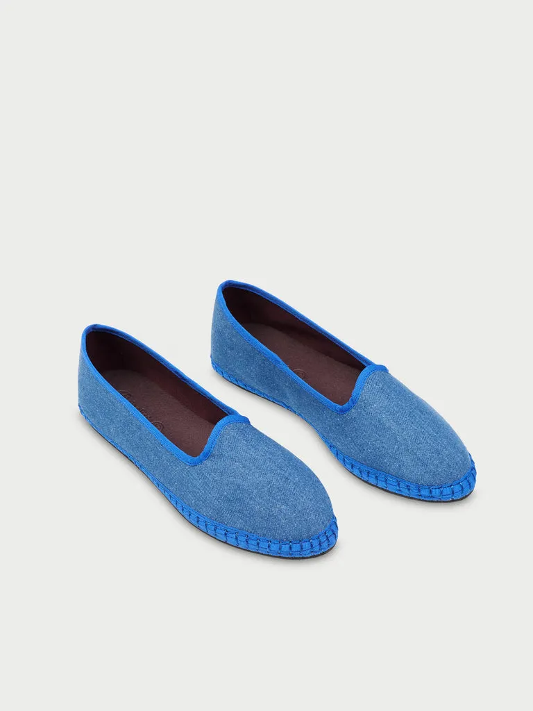Flagelus Sun Tzu papuci denim albastru