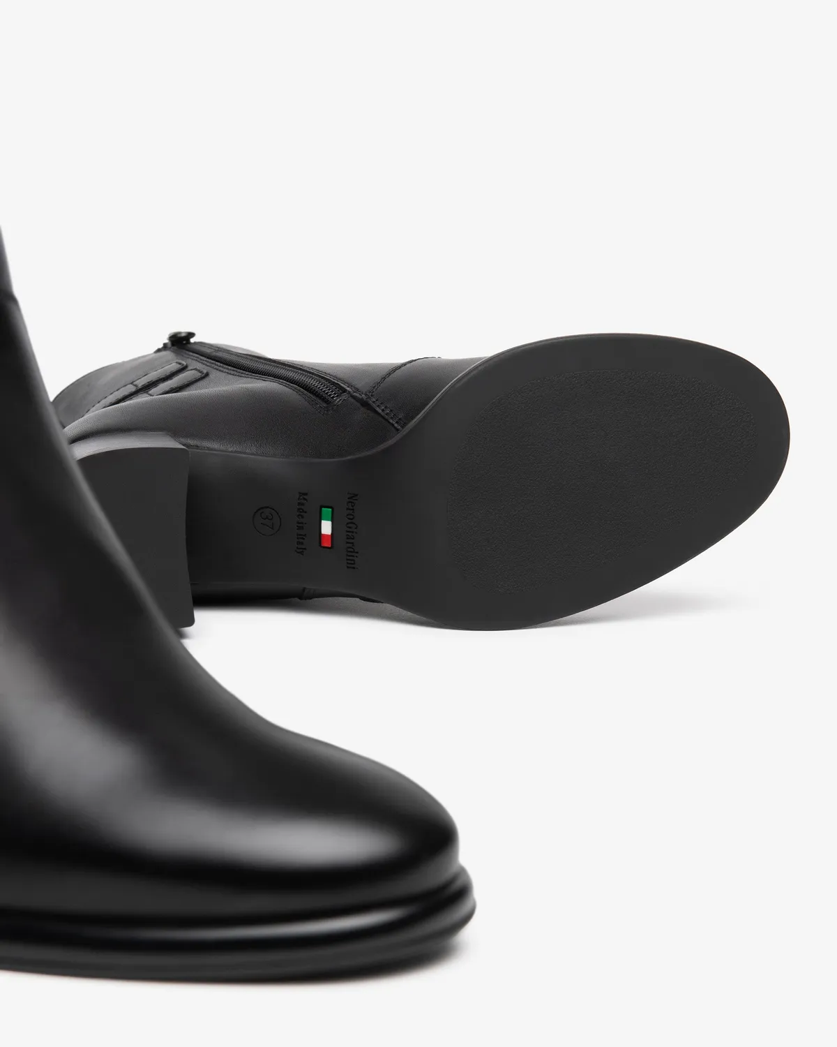 NeroGiardini botine femei piele toc 60