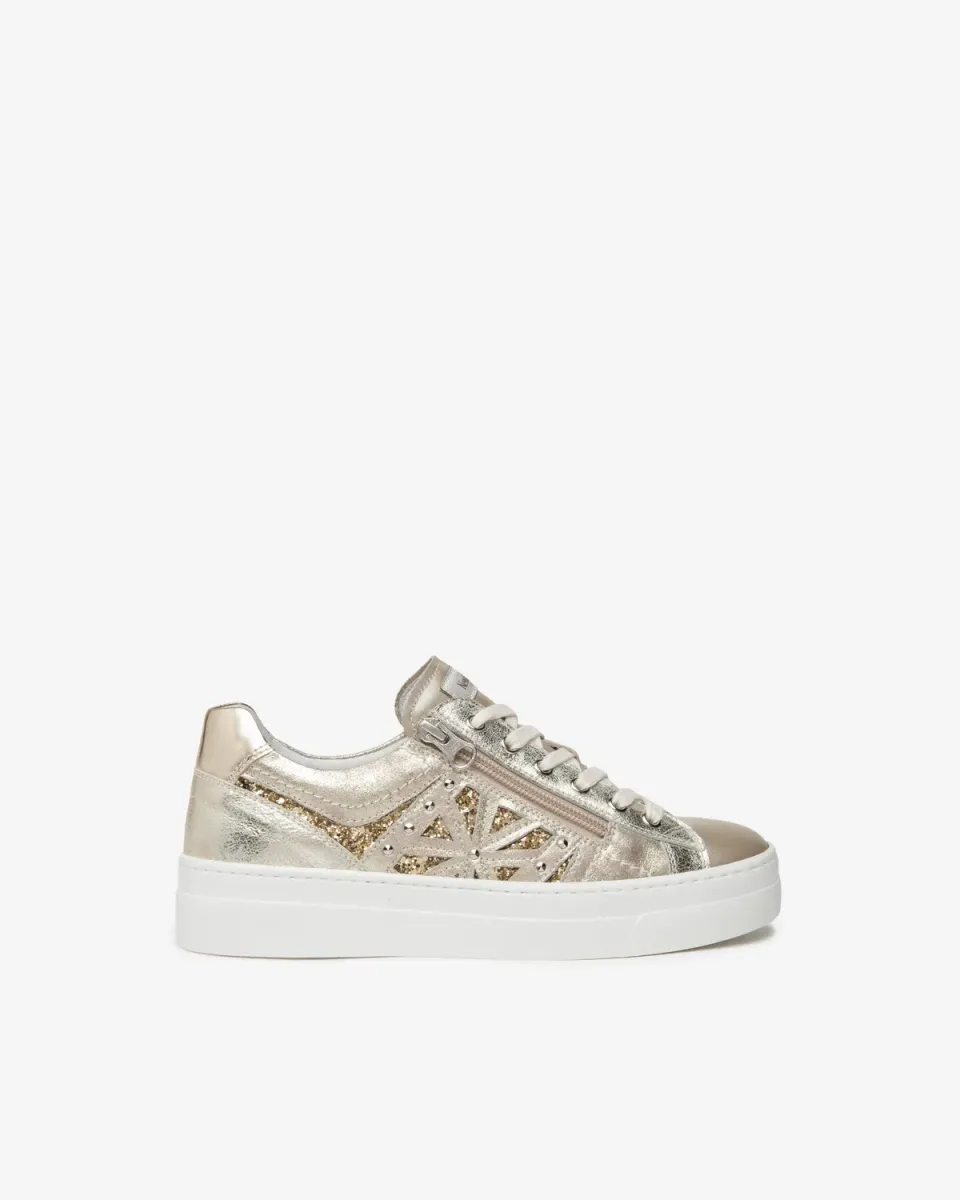 NeroGiardini Sneakers Dama Piele si Textil Vara