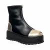 Catinca Shoes BC25 NBA bocanci dama piele negru box