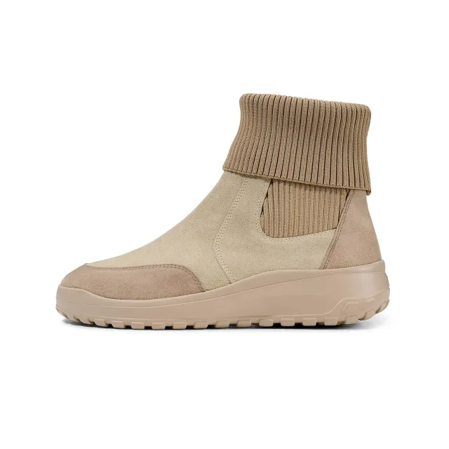 BÄR Nia botine damă bej iarnă cu lână