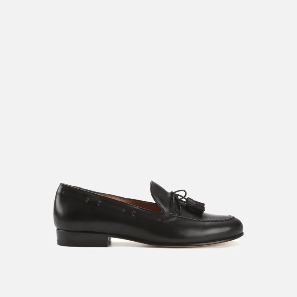 Cecilia Bringheli Todi Black mocasini piele neagra