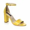 Catinca Shoes S10 G sandale dama piele naturala galben
