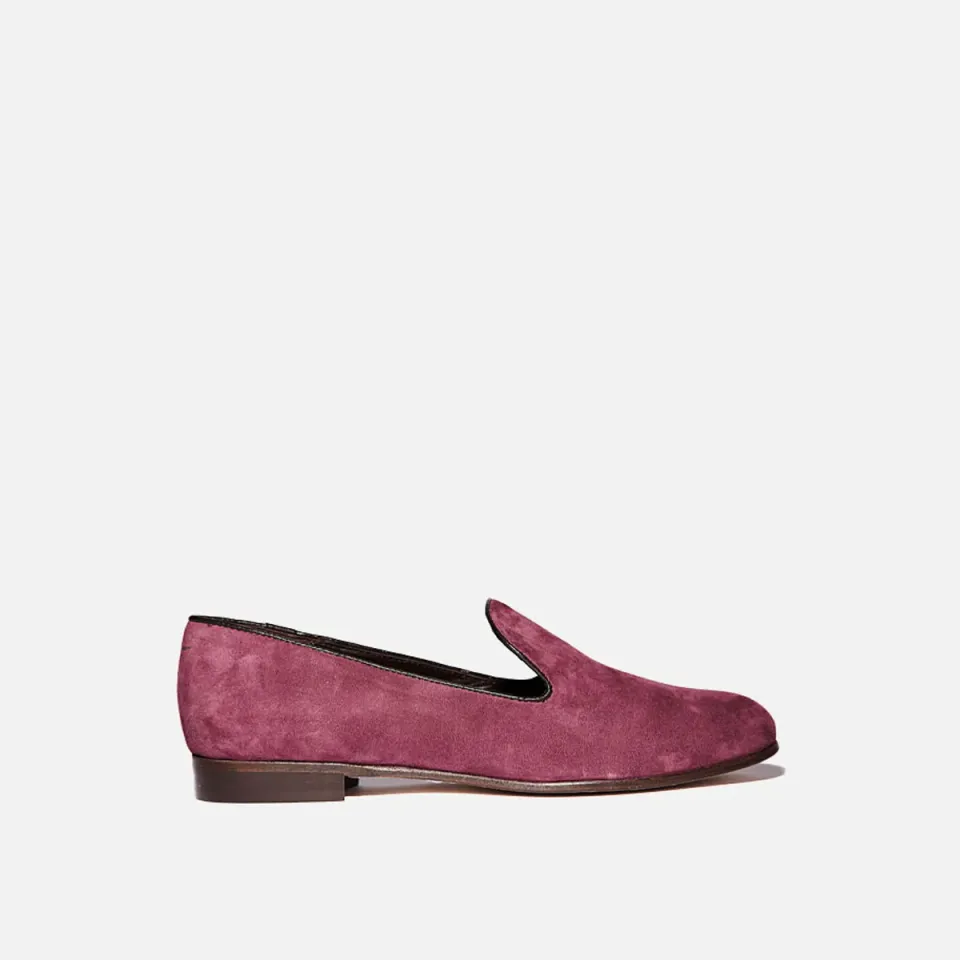 Cecilia Bringheli Positano pantofi slipper bordo piele