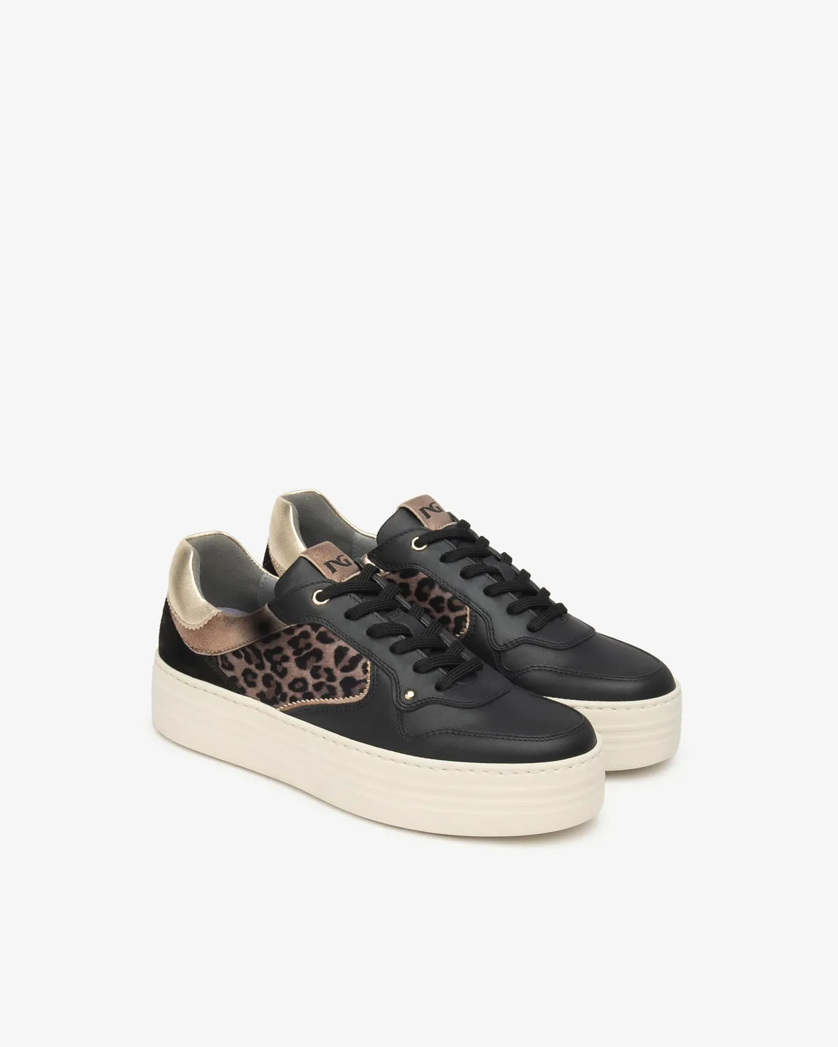 NeroGiardini sneakers piele nabuk damă iarnă
