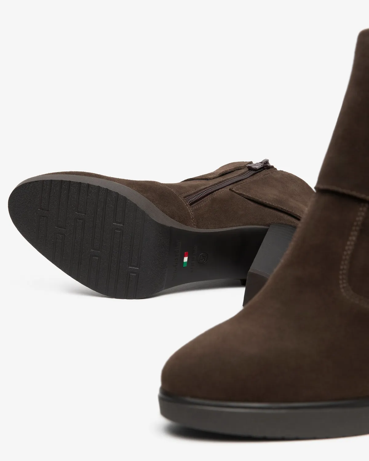 NeroGiardini botine dama piele intoarsa toc 95