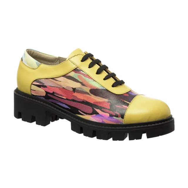 Catinca Shoes X1 GBP pantofi dama piele galben