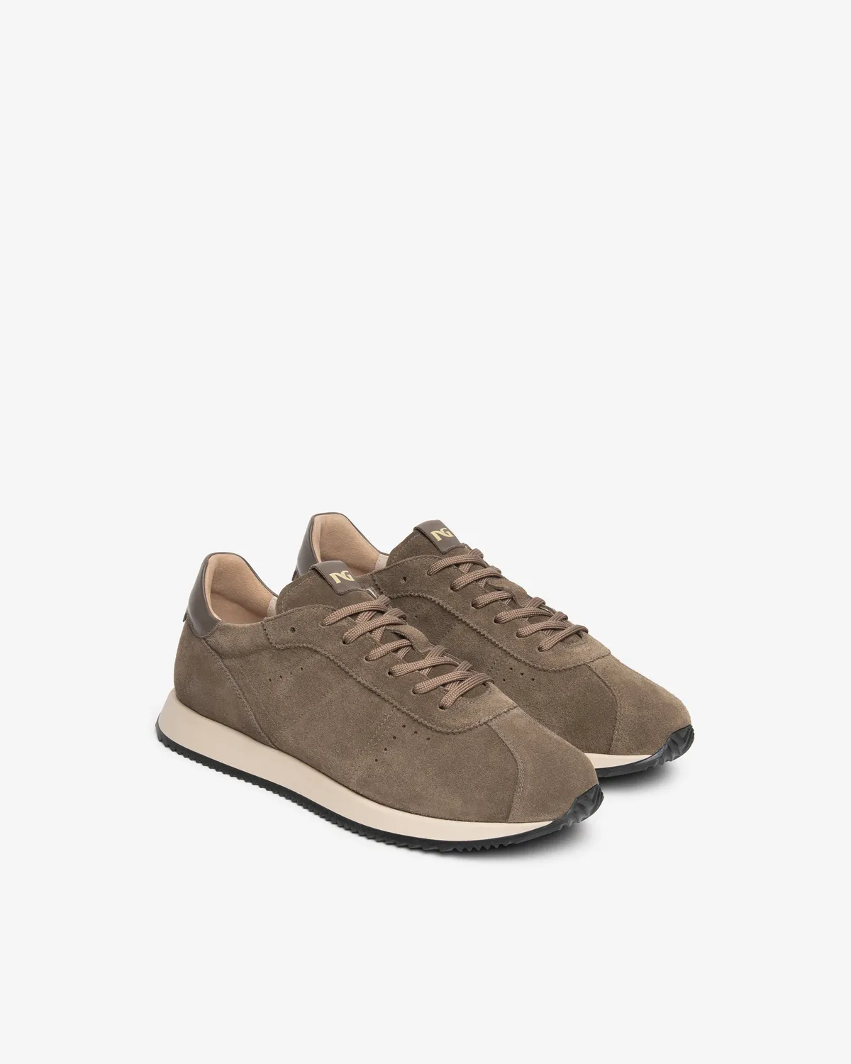 NeroGiardini sneakers bărbați piele și piele întoarsă