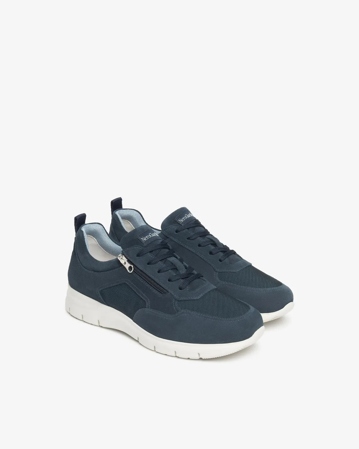 NeroGiardini sneakers barbati piele intoarsa vara