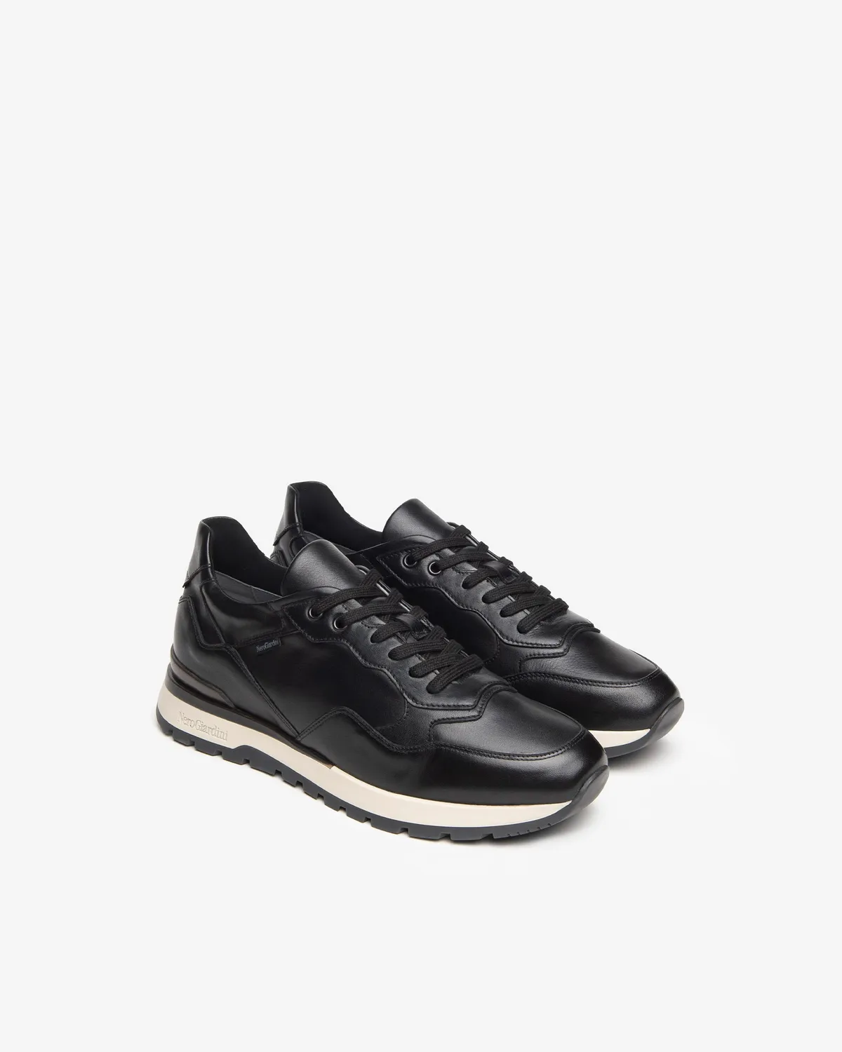 NeroGiardini Sneakers Barbati Piele Naturala de Iarna