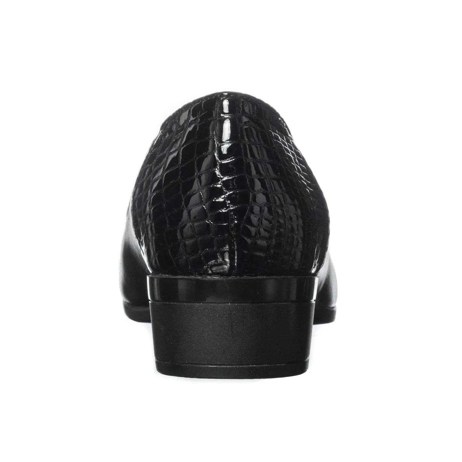 Catinca Shoes T8 NCN pantofi dama piele negru croco