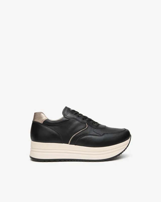 NeroGiardini sneakers dama piele platforma 45 mm