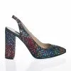 Catinca Shoes 269 MZ sandale dama piele toc multicolor