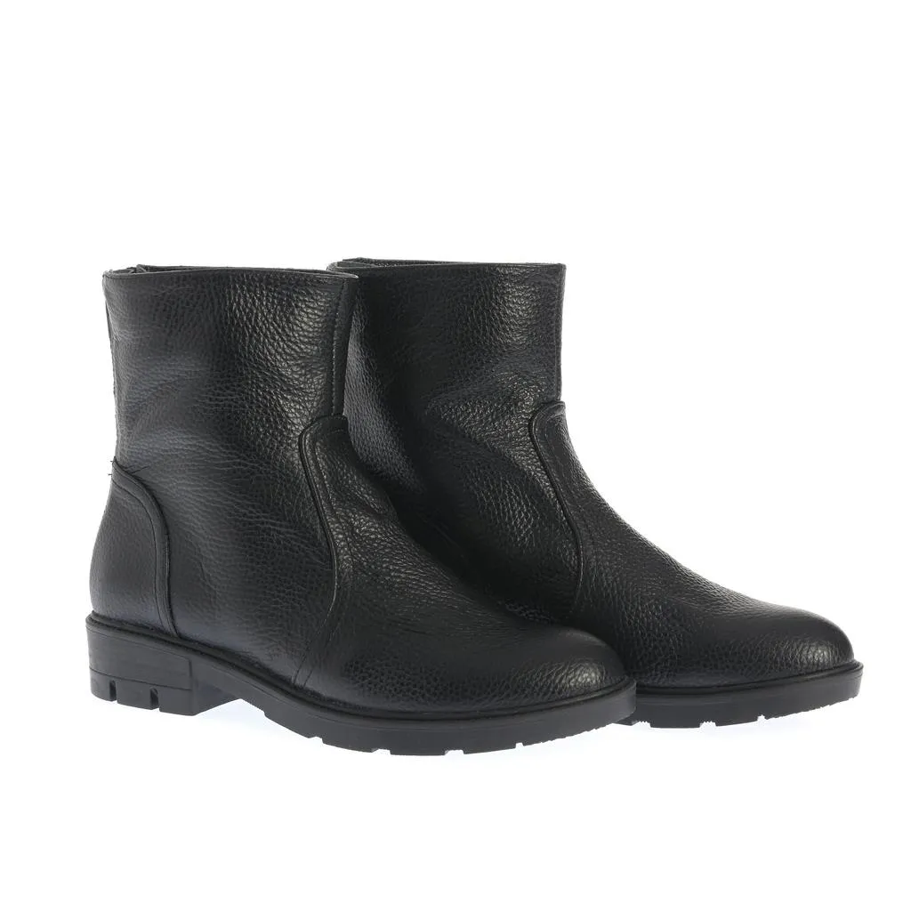 Ana Urbana Dorothea ghete piele negre toc bloc
