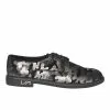 Catinca Shoes G10 NA pantofi dama piele negru argintiu