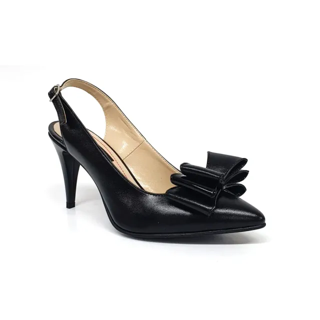 Catinca Shoes D17 NBL sandale piele negru lac