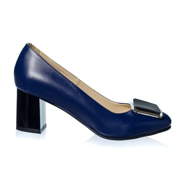 Catinca Shoes A23 BB pantofi piele blue box