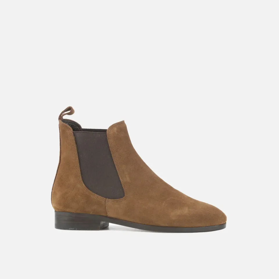 Cecilia Bringheli Sessanta ghete chelsea tobacco piele