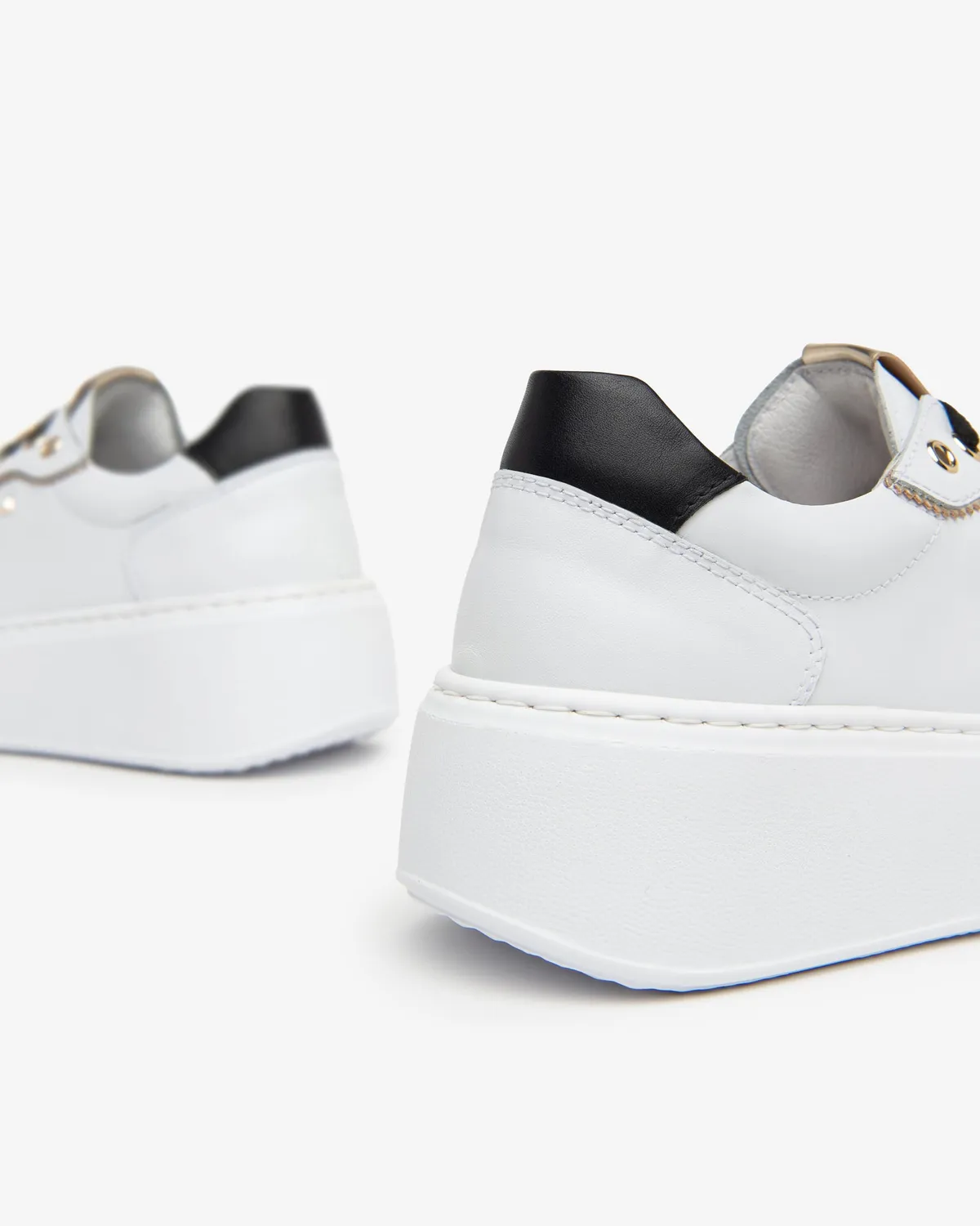 NeroGiardini sneakers dama piele si material tehnic
