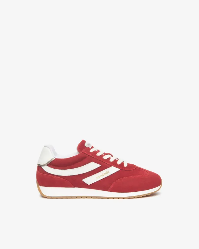 NeroGiardini sneakers damă piele cu branț Memory