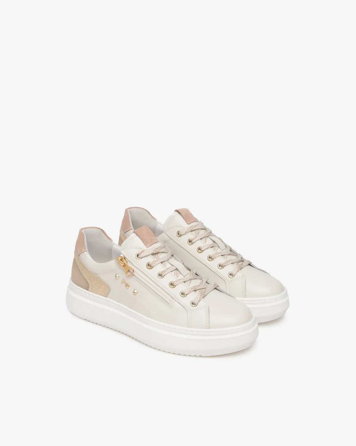 NeroGiardini sneakers dama piele si piele intoarsa