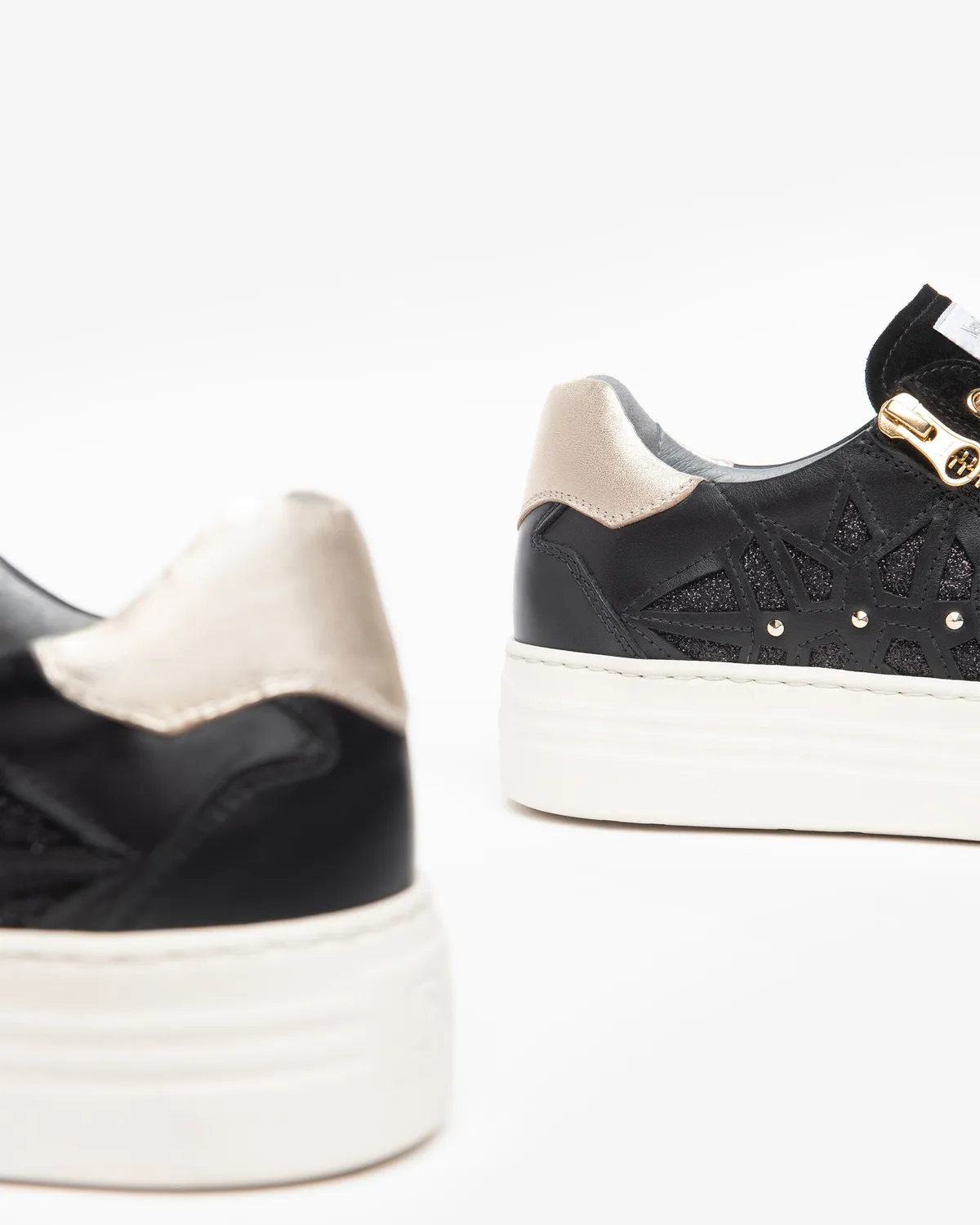 NeroGiardini sneakers dama piele cu piele intoarsa