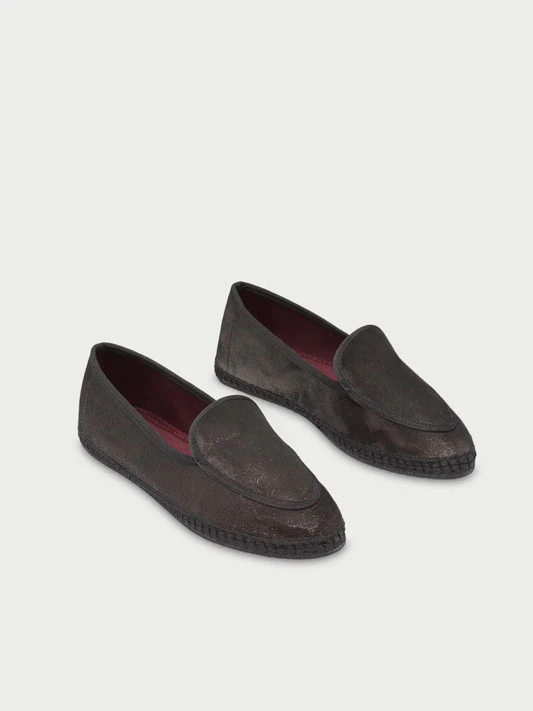Flagelus Carmela mocasini piele negru