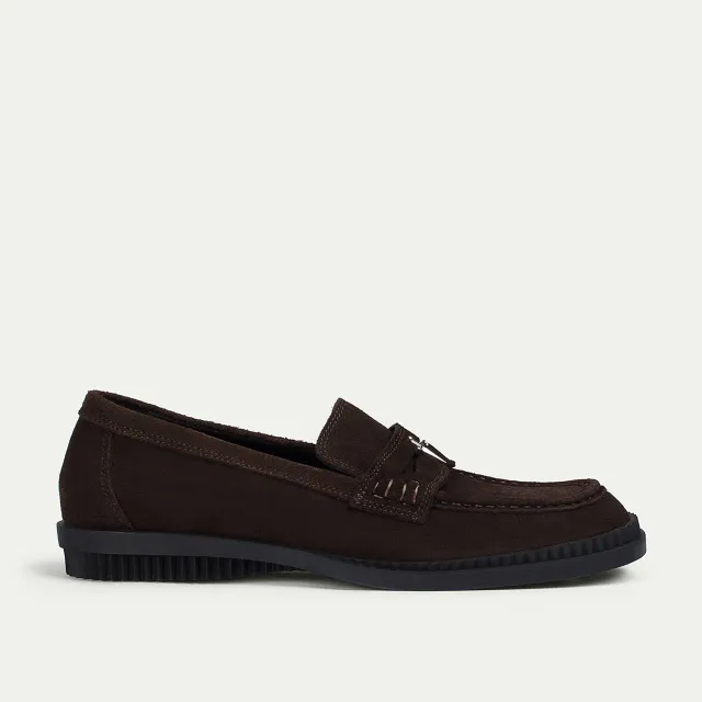 Cesare Paciotti Hybrid mocasini piele maro