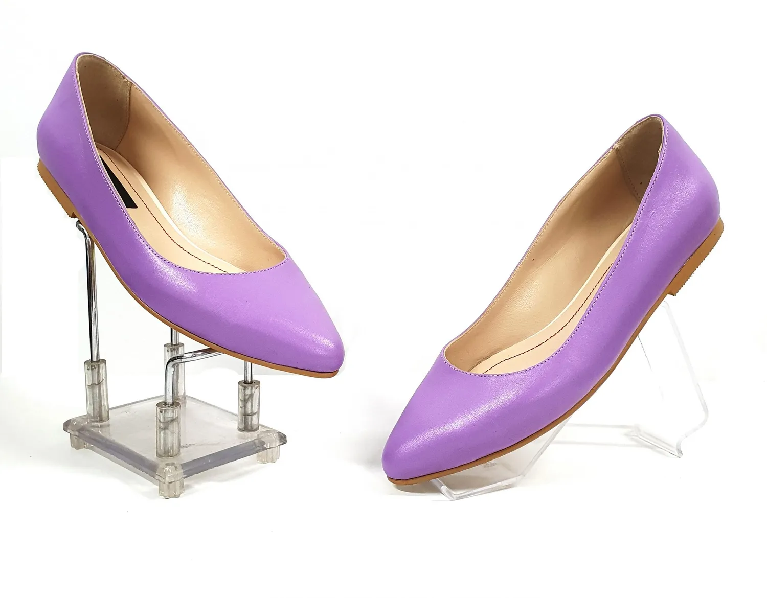 Catinca Shoes ST L balerini dama piele naturala lila
