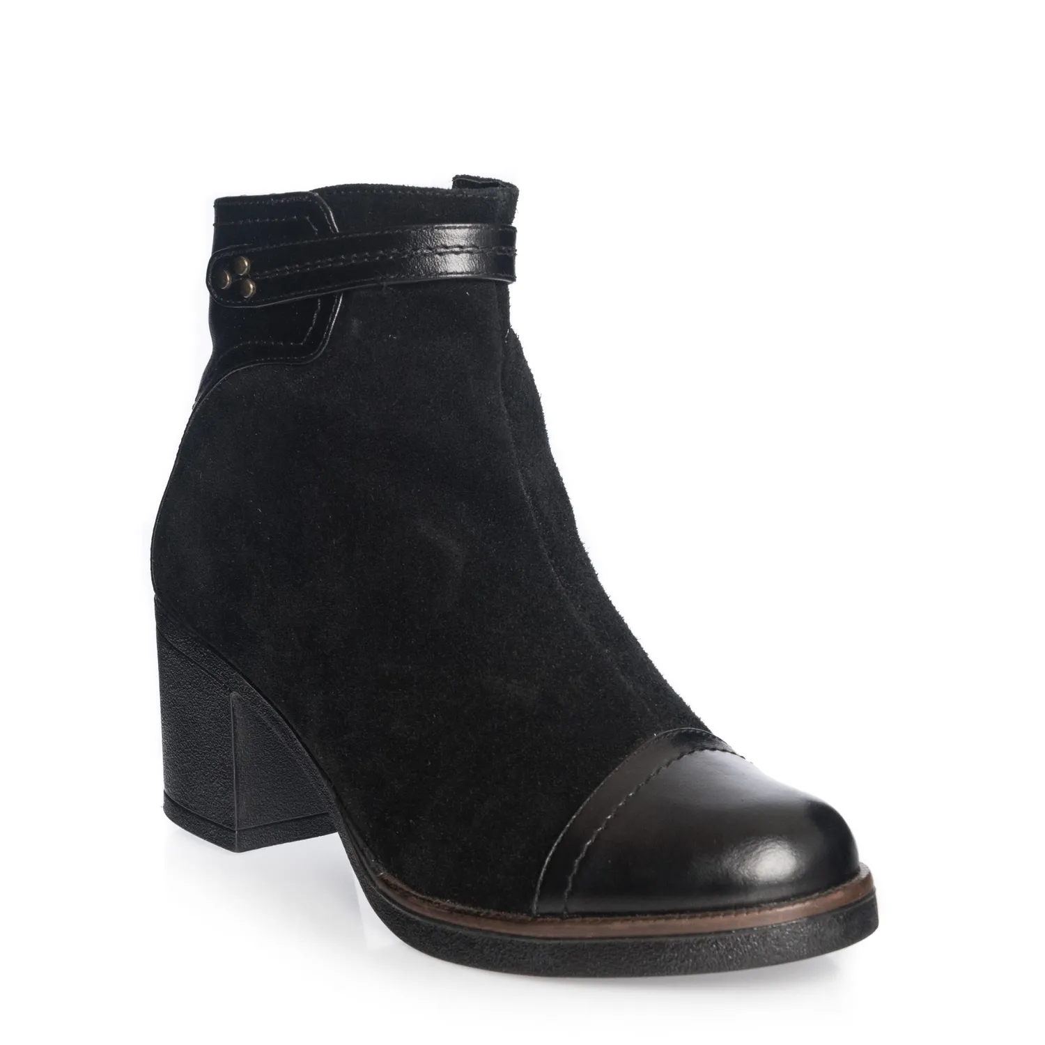Catinca Shoes 80 NAB ghete dama negre piele naturala