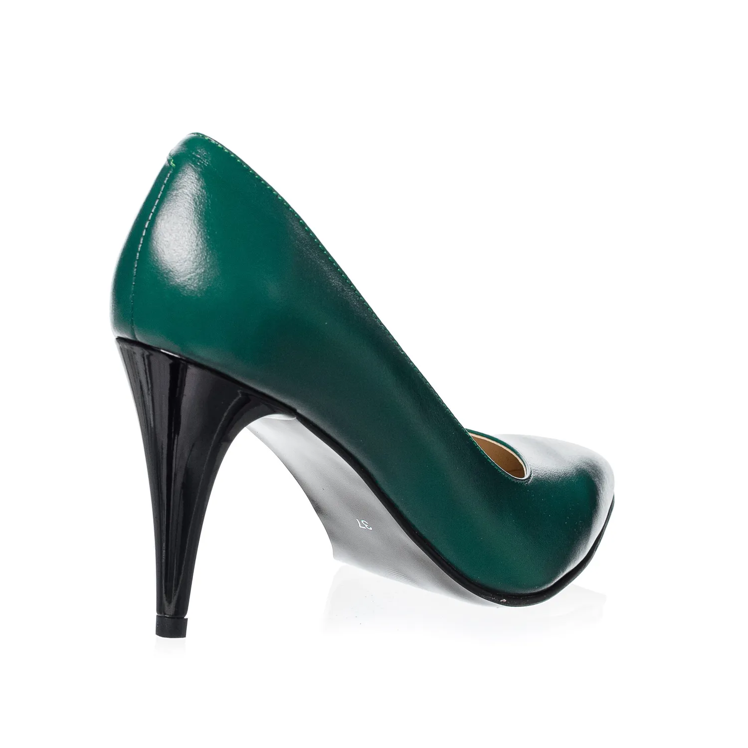 Catinca Shoes A16 pantofi damă piele verde box