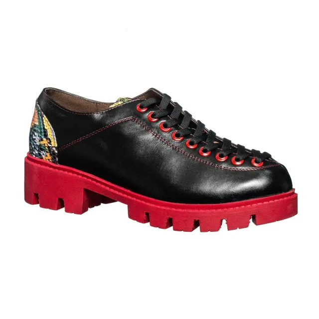 Catinca Shoes X2 NBSG pantofi dama negru piele naturala