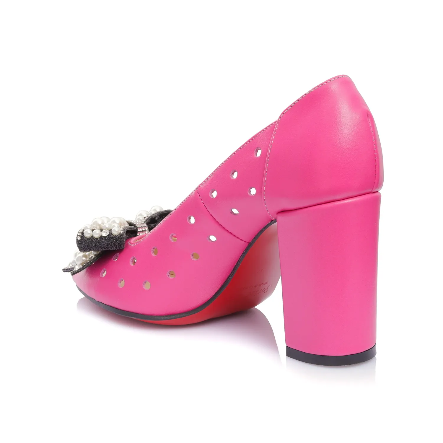 Catinca Shoes F23M ROZ sandale dama piele roz box