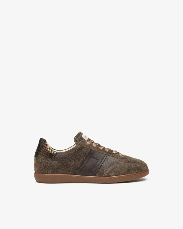 NeroGiardini sneakers dama piele vintage dunga laterala