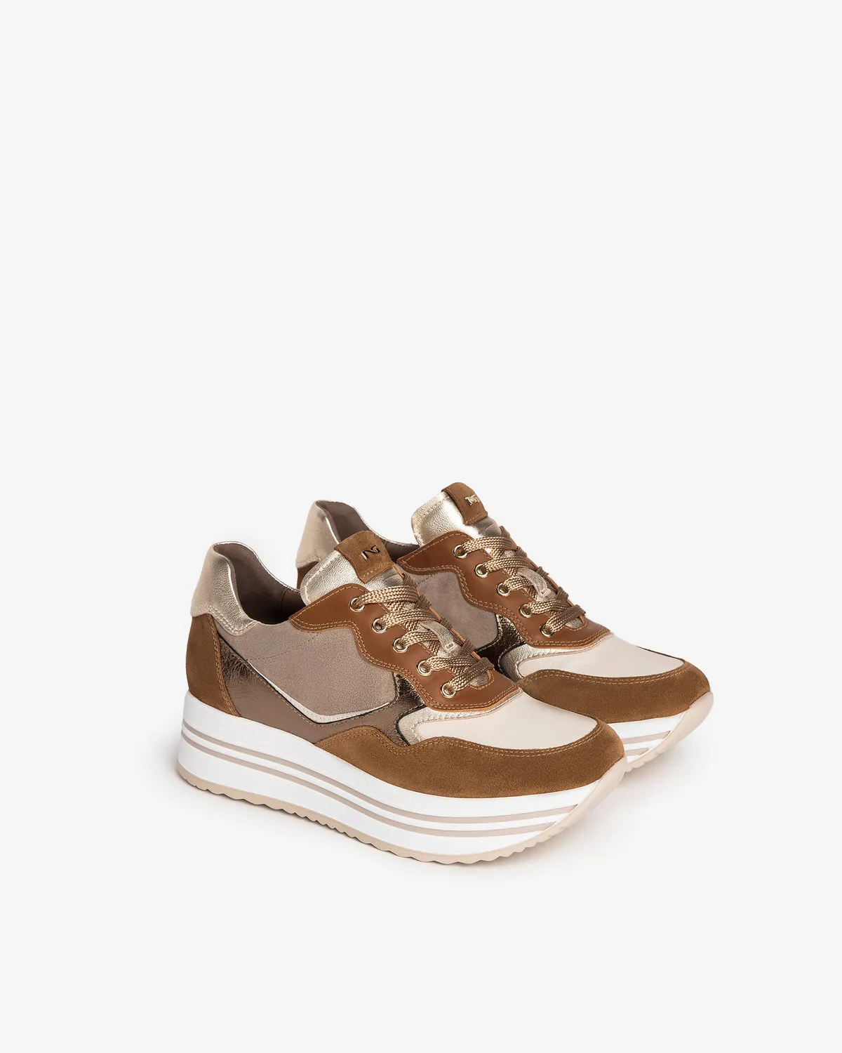 NeroGiardini sneakers piele naturala dama toamna