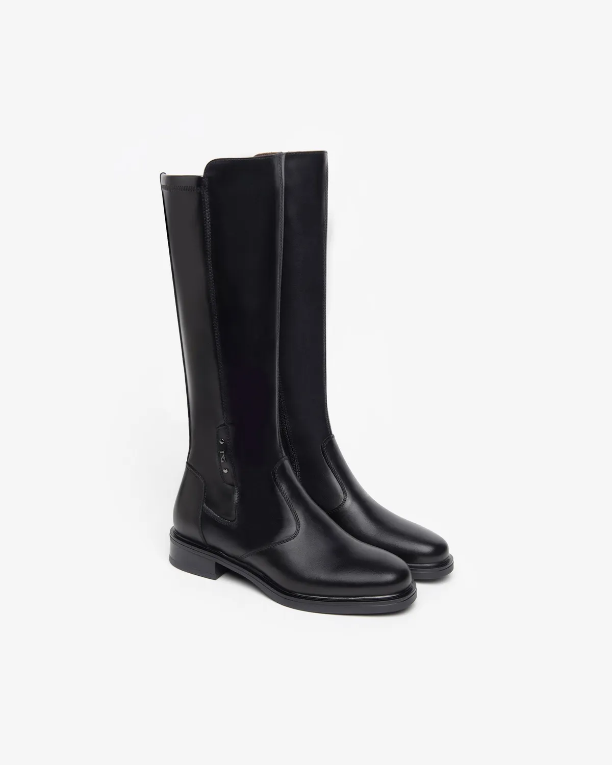 Ghete NeroGiardini dama piele cu textil Dry-Go