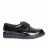 Catinca Shoes G33 NL pantofi dama piele naturala negru lac