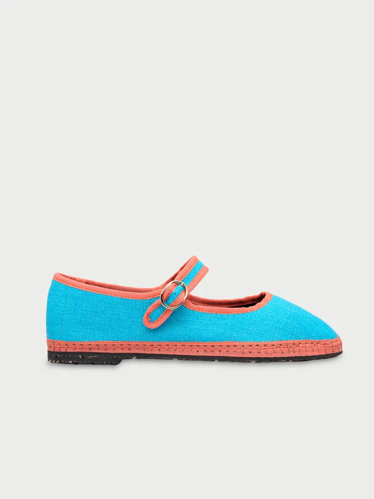 Flagelus Wiggin pantofi bleu deschis in