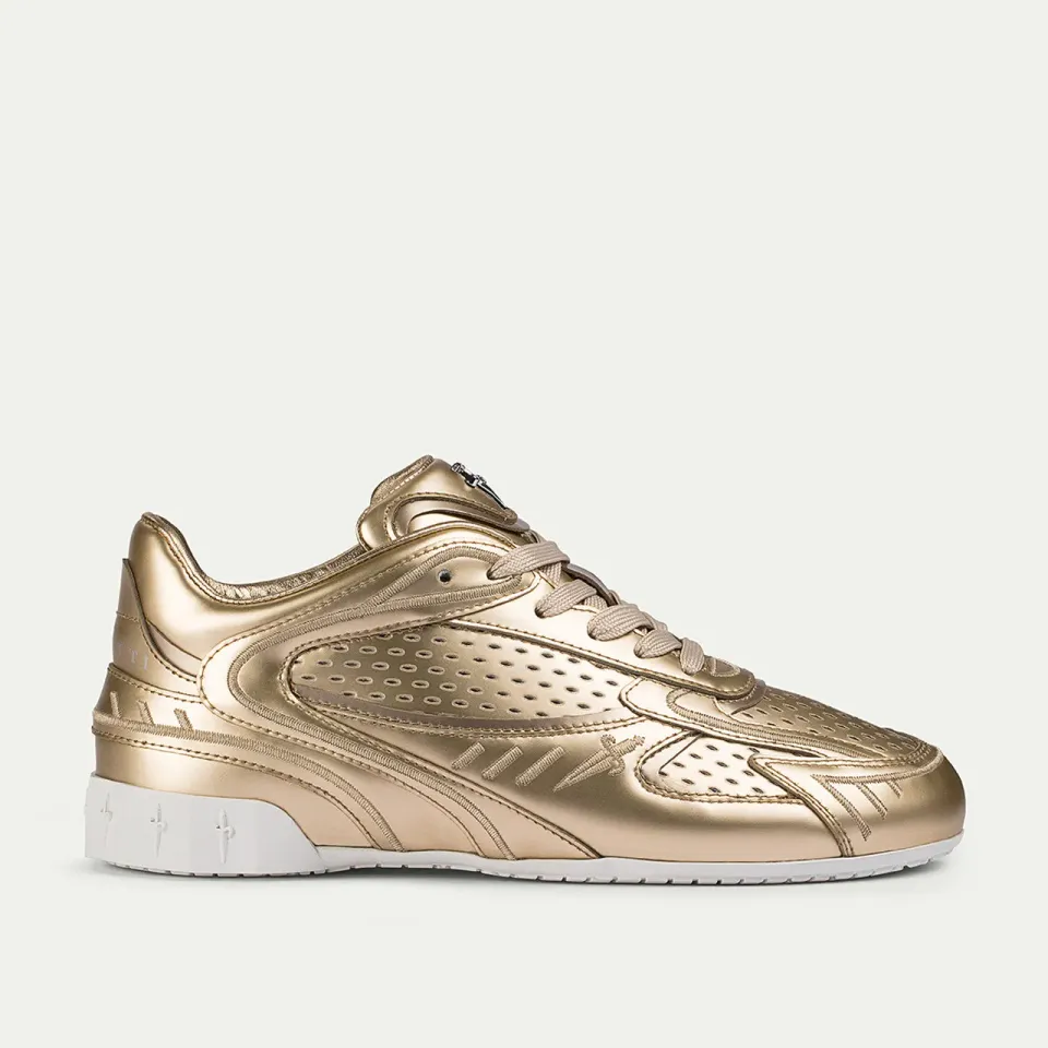 Cesare Paciotti Drift sneakers dama platin perforat