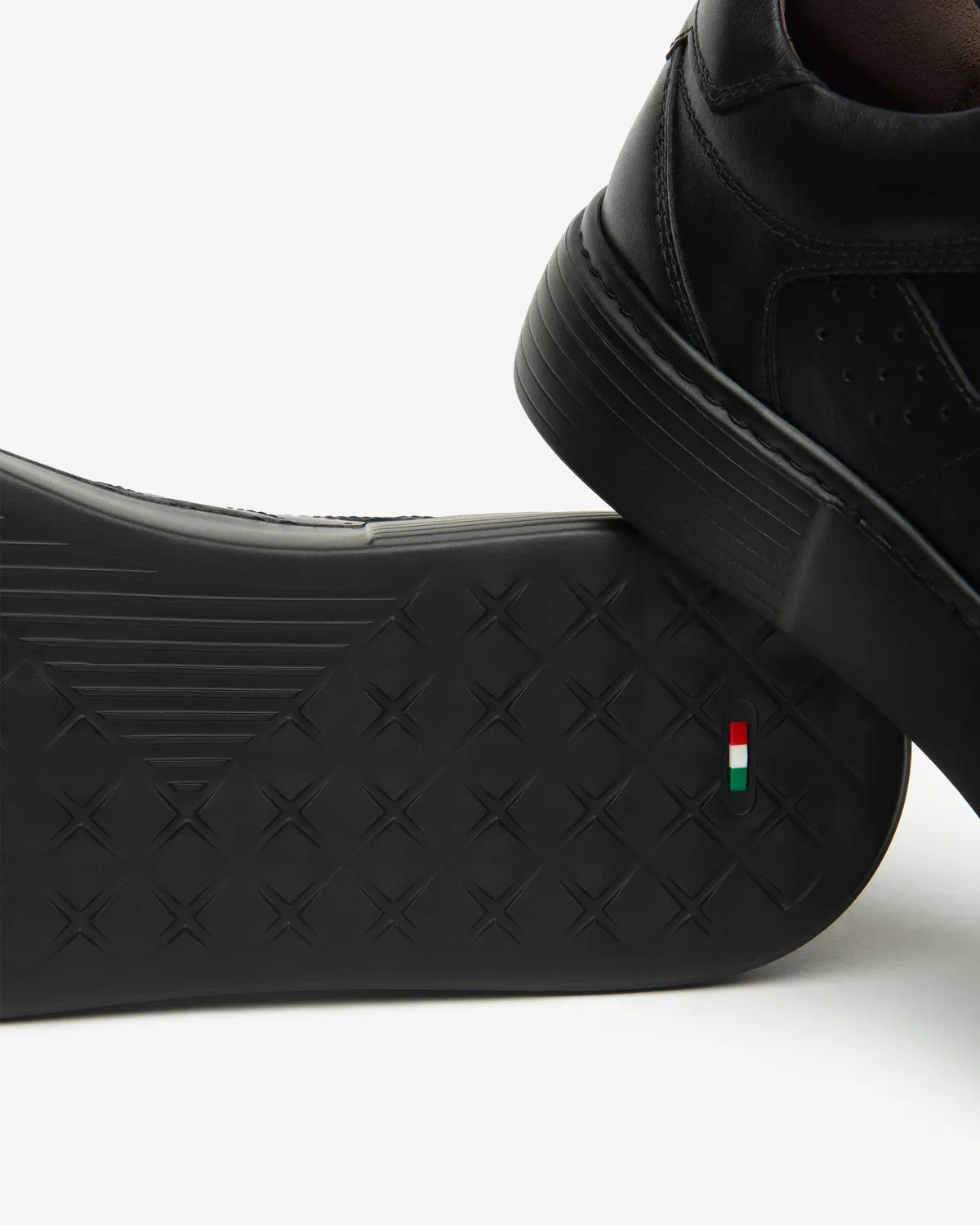 NeroGiardini Sneakers Barbati Piele cu Dry-Go Memory