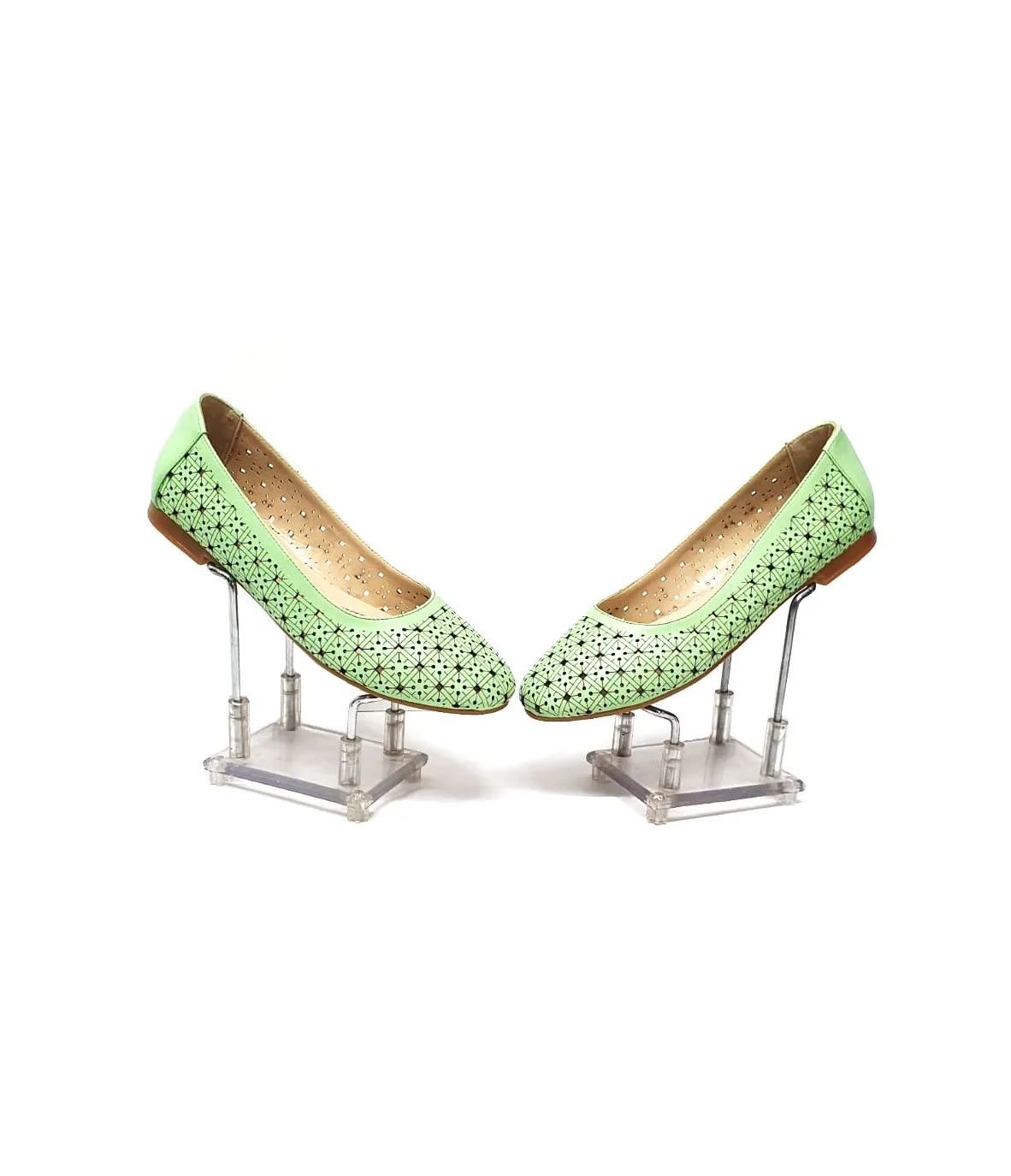 Catinca Shoes BL6V balerini dama piele vernil