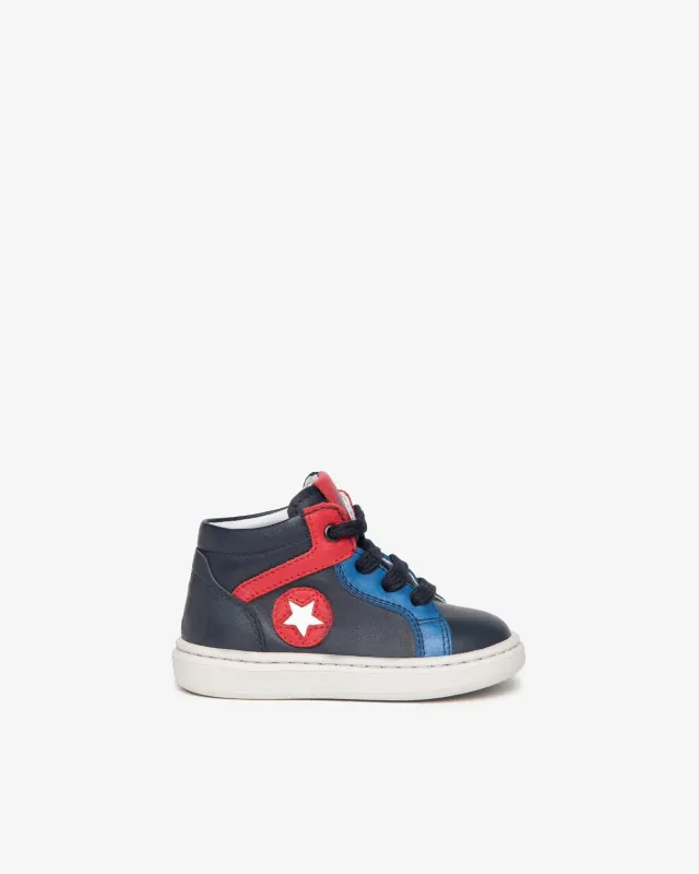 NeroGiardini sneakers bebe baieti piele toamna